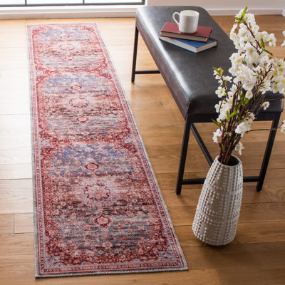 Hallel Performance Machine Washable Oriental Rug
