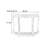 Solid Wenge Wood Console Table