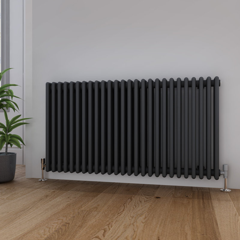 Varda Horizontal Designer Radiator, 600mm H x 1190mm W x 100mm D