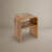 Clyde Modern Waterfall Edge Mango Wood End Table with Shelf-1046858550