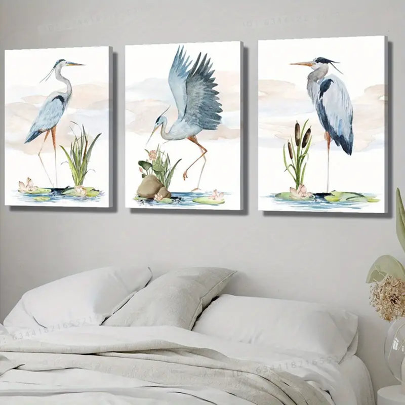 3 Piece Wrapped Canvas Print