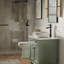 Robinet de salle de bains monotrou avec ensemble de drainage-65622379