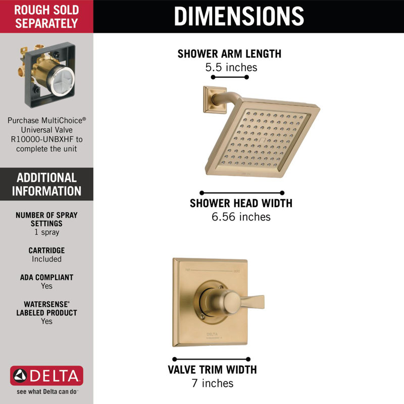 Garniture de douche moniteur 14 Series