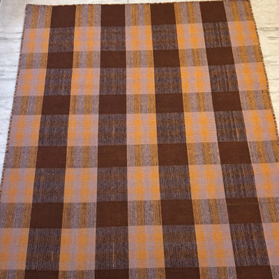 Wool Plaid Rug