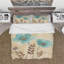 Blue Poppies Cottage Flowers I - Ensemble de housse de couette Farmhouse - Microfibre de polyester-38757568