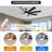 Brixham 72" 8 - Blade Classic Matte Black LED Ceiling Fan Light With Remote Control