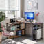 Krimhilde 135.5Cm W L-Shaped Computer Desk-1942371702