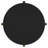 Benson Black Round End Table (Only Including Table)