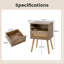 40cm W Bedside Table-1149529036