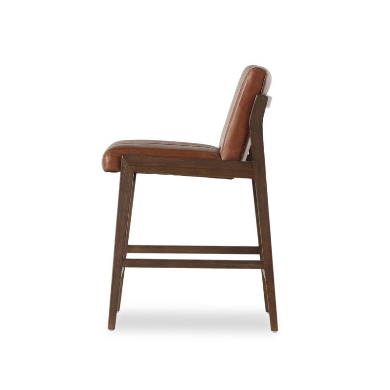 Alice Upholstered Stool, Counter Stool (26.25" Seat Height)