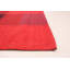 Tapis de zone rouge touffeté à la main collage Shane
