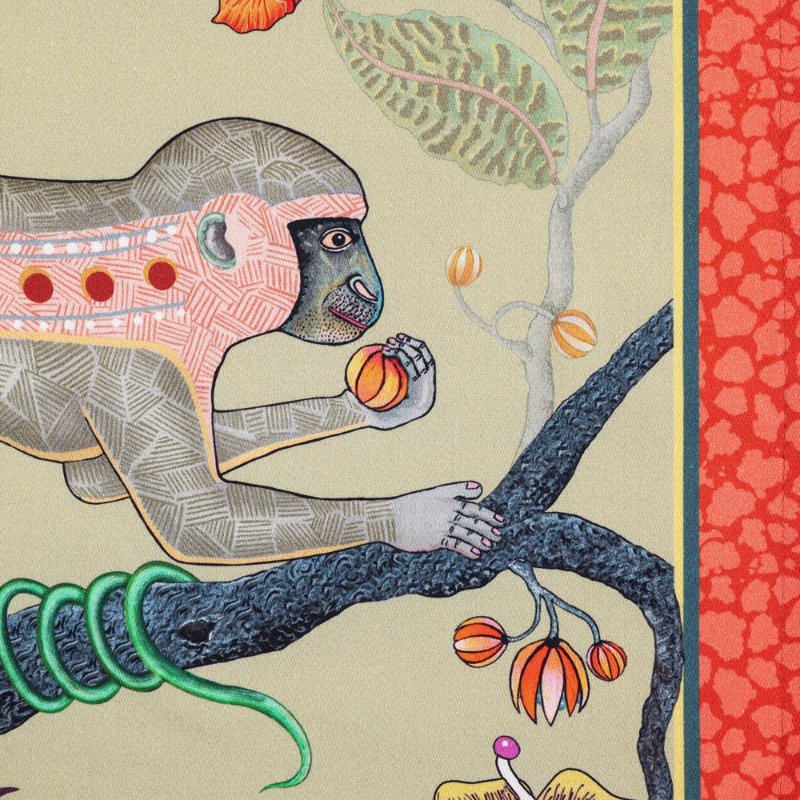 Meandering Monkey Tales Napkins, Delta