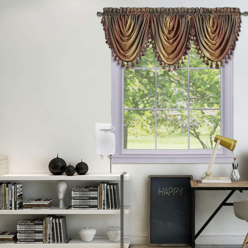 Alison Scalloped Window Valance, Autumn