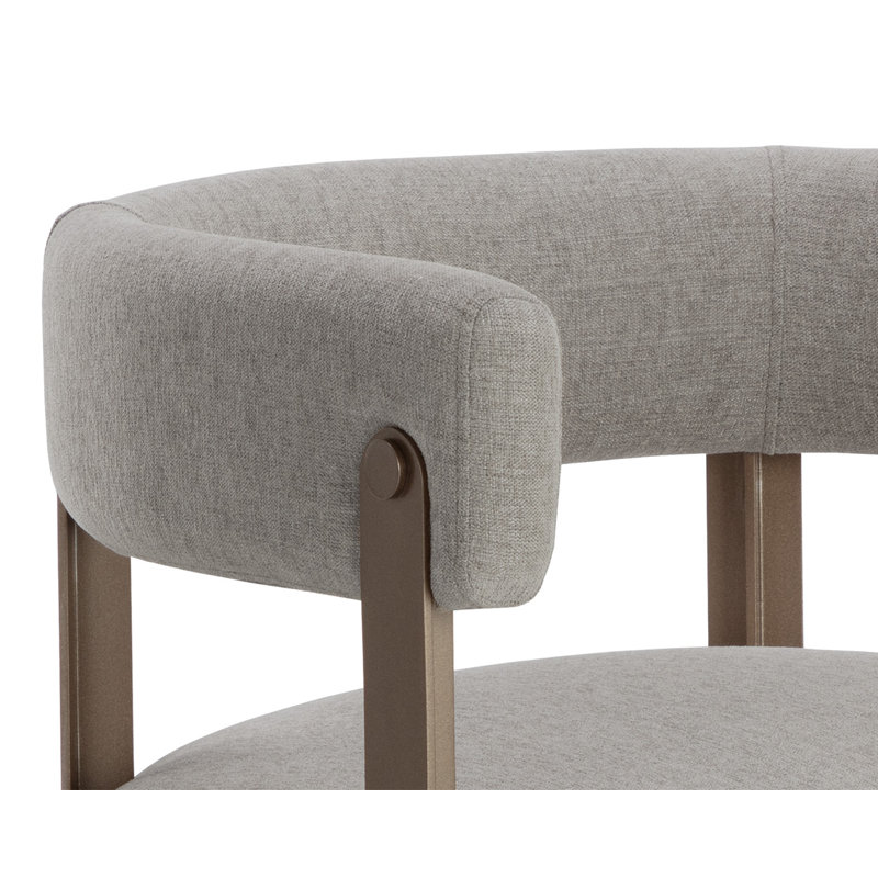 Mae Upholstered Arm Chair