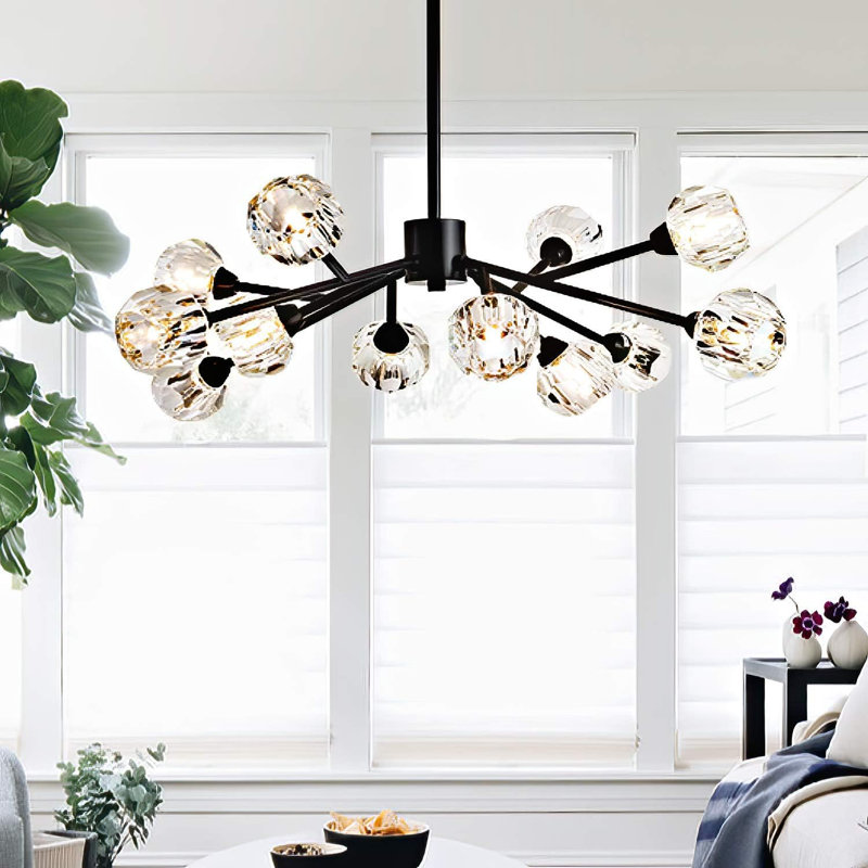 Lustre à 12 lumières Konvalinka