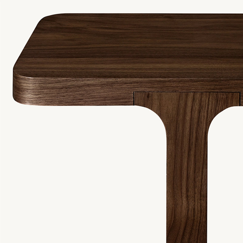 Console moderne minimaliste, H 29,53 po x l 62,99 po x P 11,81 po, Brun