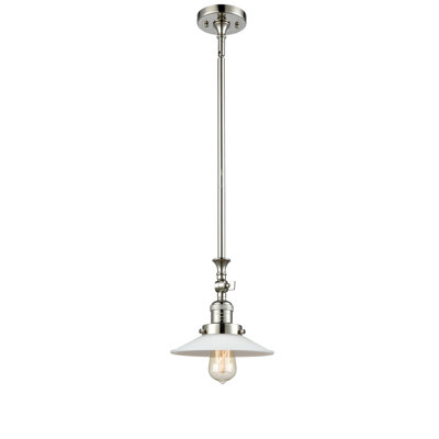 Luminaire suspendu conique à 1 lumière Miramontes