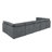 Arfsten Corduroy U-Shaped Sectional-1730604746