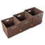 Ensemble de bacs de rangement en similicuir-598961052