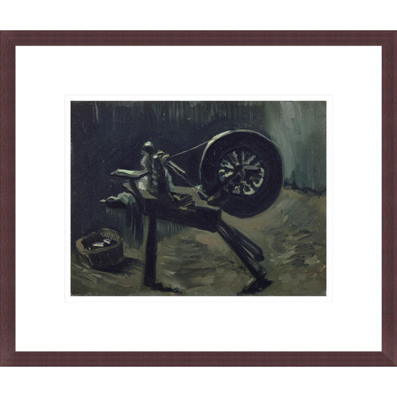 Bobin Winder par Vincent van Gogh, H 13,75 po x l 16,22 po