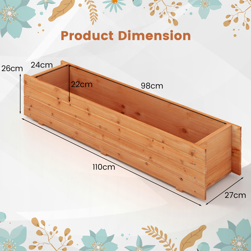 Wood Planter Box