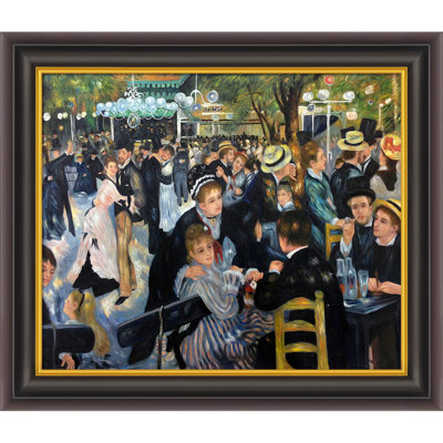 " Ball At The Moulin De La Galette " by Pierre-Auguste Renoir