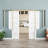 Interior Solid Panel Sliding Closet Door Solid Prefinished Sliding Door With Soft Close-98640160