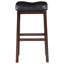 Tabouret de bar rembourré (ensemble de 2)