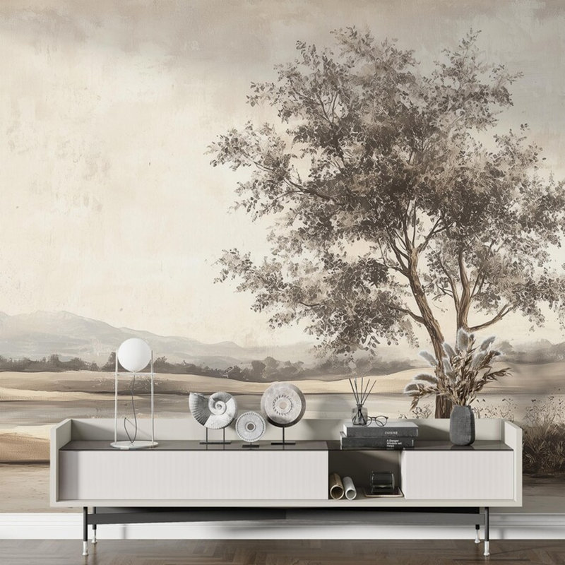 Peel and Stick Wall Mural, 204" L x 114" W