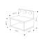 40cm W Manufactured Wood Bedside Table-327238083