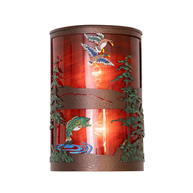 2 - Light Flush Mounted Sconce