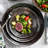 Pewter Stoneware Dinner Plate