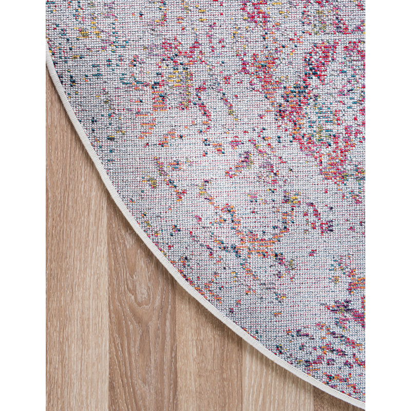 Lucile Oriental Indoor Rug, Round 5'1"