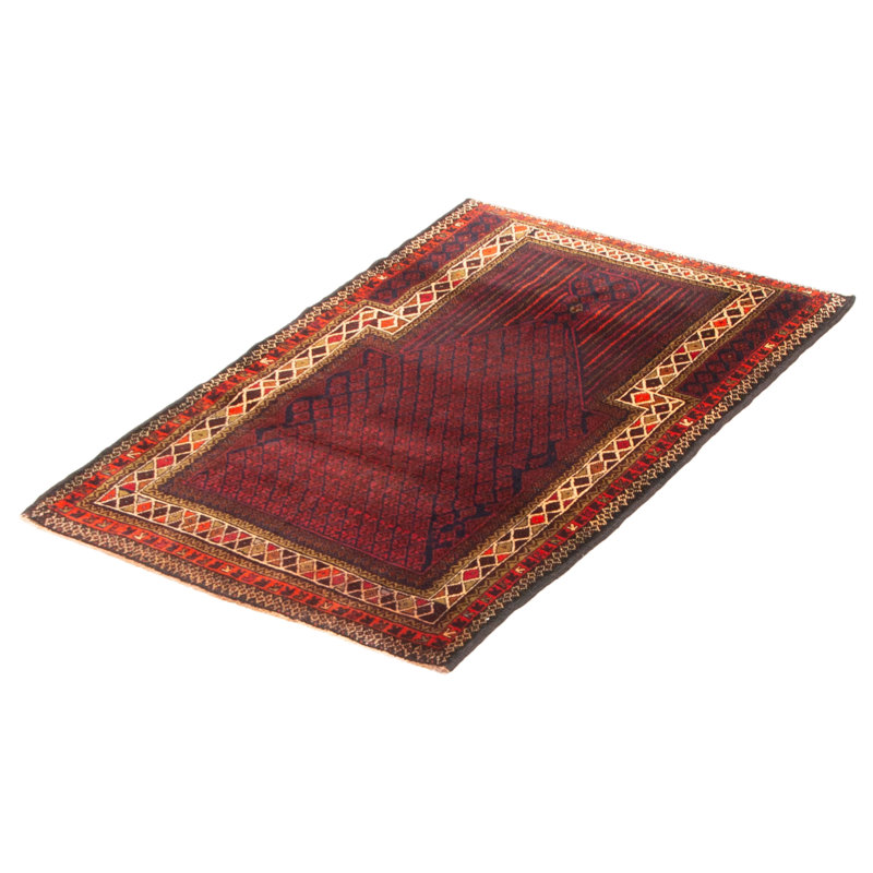 Tapis bourgogne Teimani 2 pi 11 po x 4 pi 9 po