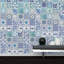 20cm W x 20cm L PVC Peel and Stick Mosaic Tile-1891316271