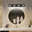 Luminaire de salle de bain 4 lumières à DEL à intensité variable moderne 4CCT avec finition noire sur miroir-1432835415-1432835400
