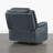 Zero Wall Genuine Leather Power Recliner With Power Headrest-2126417774