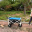 Chariot de plage pliant Wagon Garden (blanc)