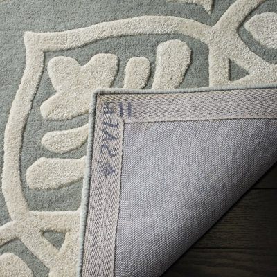 Cruz Hand Tufted Wool Geometric Rug