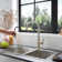 Nette Single-Handle Kitchen Faucet with Pull Down Sprayer 