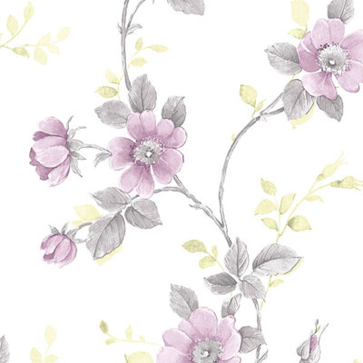 Glidden Floral Roll