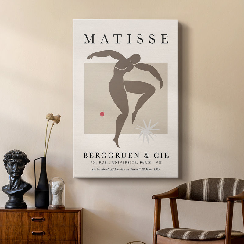 Matisse CCxxix, reproduction d'art encadrée sur mesure, galerie Cavas, H 18 po x l 12 po