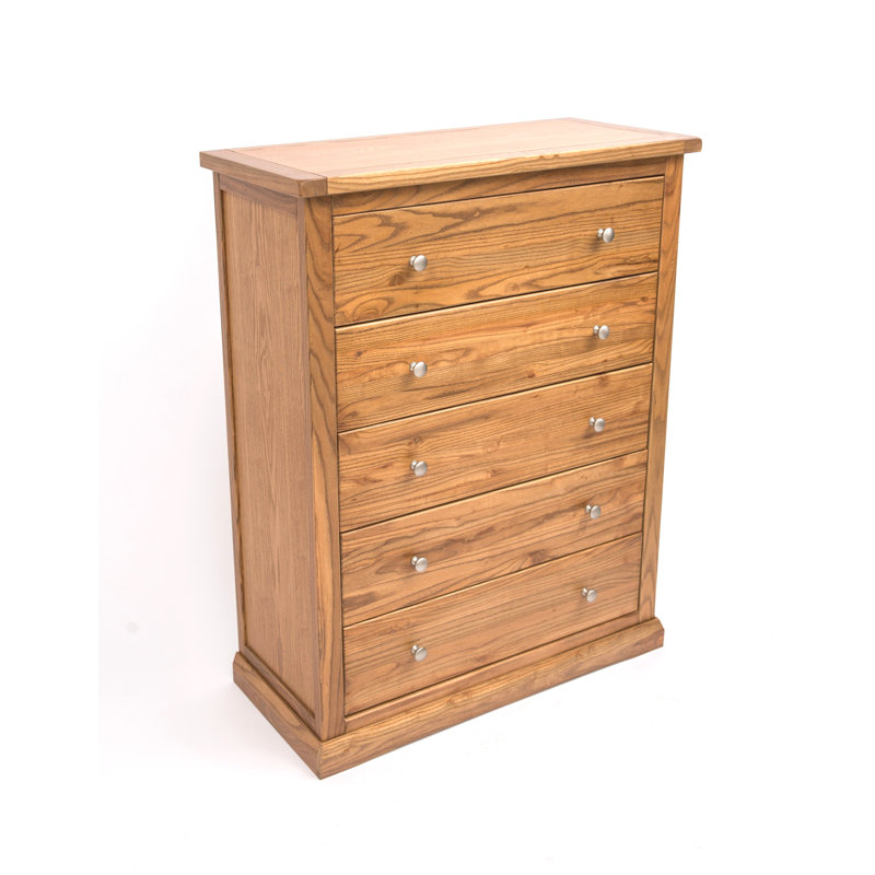 Ardennes 90 cm W Chest of 5 Drawers