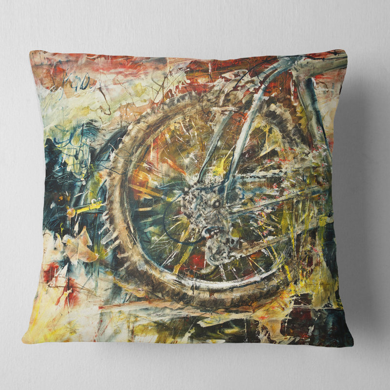 Coussin Mountain, 16 po x 16 po, Coussin décoratif