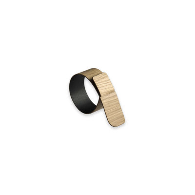 Nelumbo Wood Napkin Ring