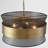 4 - Light Dimmable Drum Chandelier