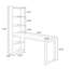 Bureau rectangulaire en bois massif Burlywood-116460500