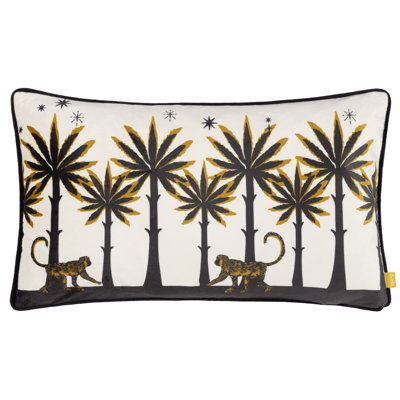 Floral Rectangular Cushion Cover
