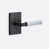 Noir mat / Chrome poli
