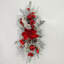 2Pcs Christmas Wreaths Decoration for Front Door Wall Hanging Garland Ornament
